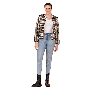 https://tjcuk.sirv.com/Products/71/4/7147577/TAMSY-Women-s-Jacket-Beige-and-Black_7147577.jpg?w=342&h=342