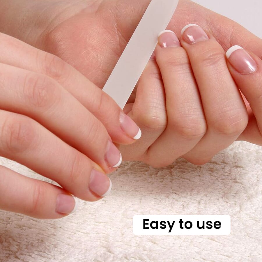 Leighton Denny - Antibacterial Nail File Duo S-L in Wallet