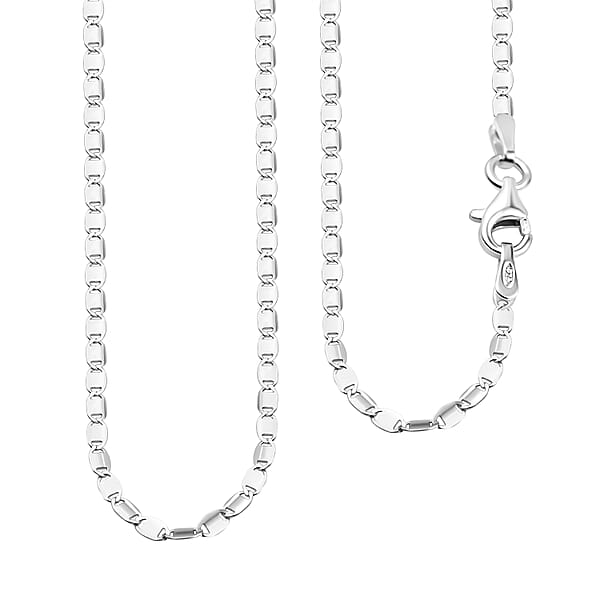 Sterling Silver Cable Link Chain (Size 18) 7148778 TJC