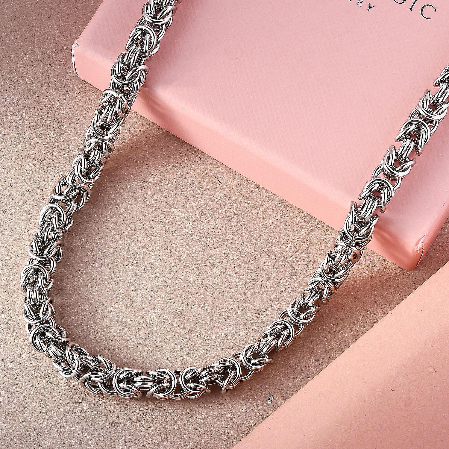 Platinum byzantine sale chain