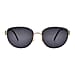 Closeout Deal - Dior Vintage Metalcat Eye Sunglasses with Black Lenses - Black