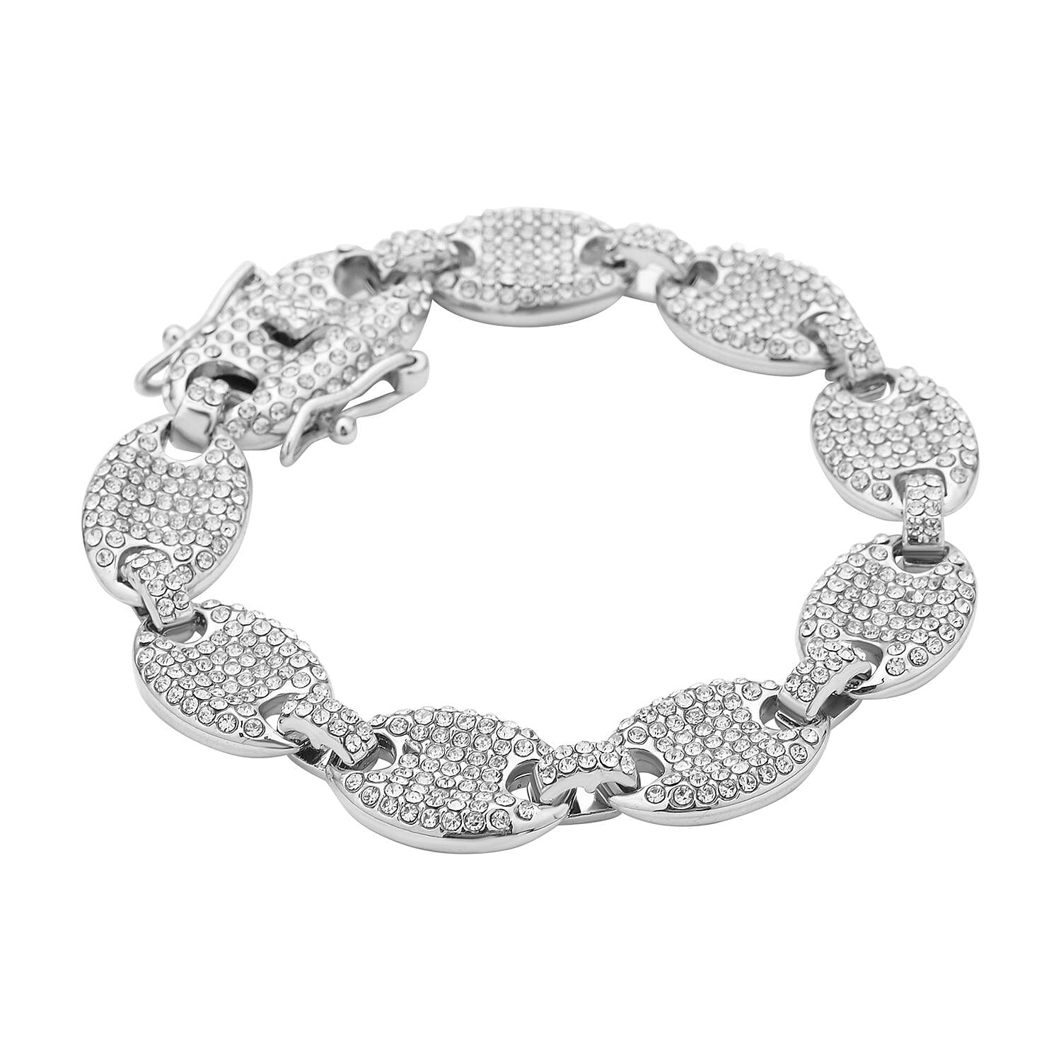 High end Austrian round crystal bracelet main image 0