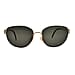 Closeout Deal - Dior Vintage Metalcat Eye Sunglasses with Black Lenses - Black