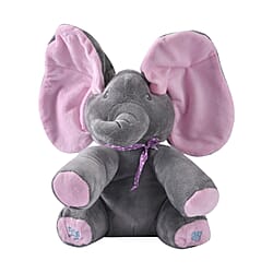 Peekaboo Elephant Toy - Pink sing a song and Hide and seek
