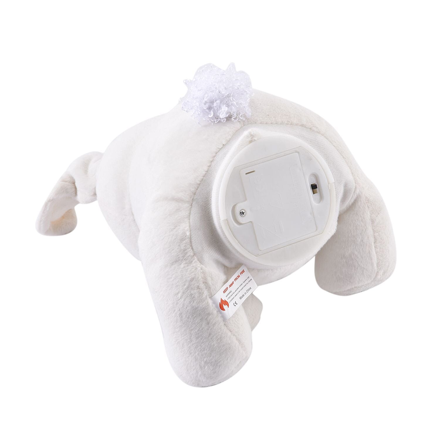 Peekaboo - Interactive Rabbit Musical Stuffed Toy with Floppy Moving Ears - Requires 3 AA Batteries (not included)