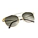DOD - Gucci Aviator Sunglasses with UV400 Green Lenses - Green