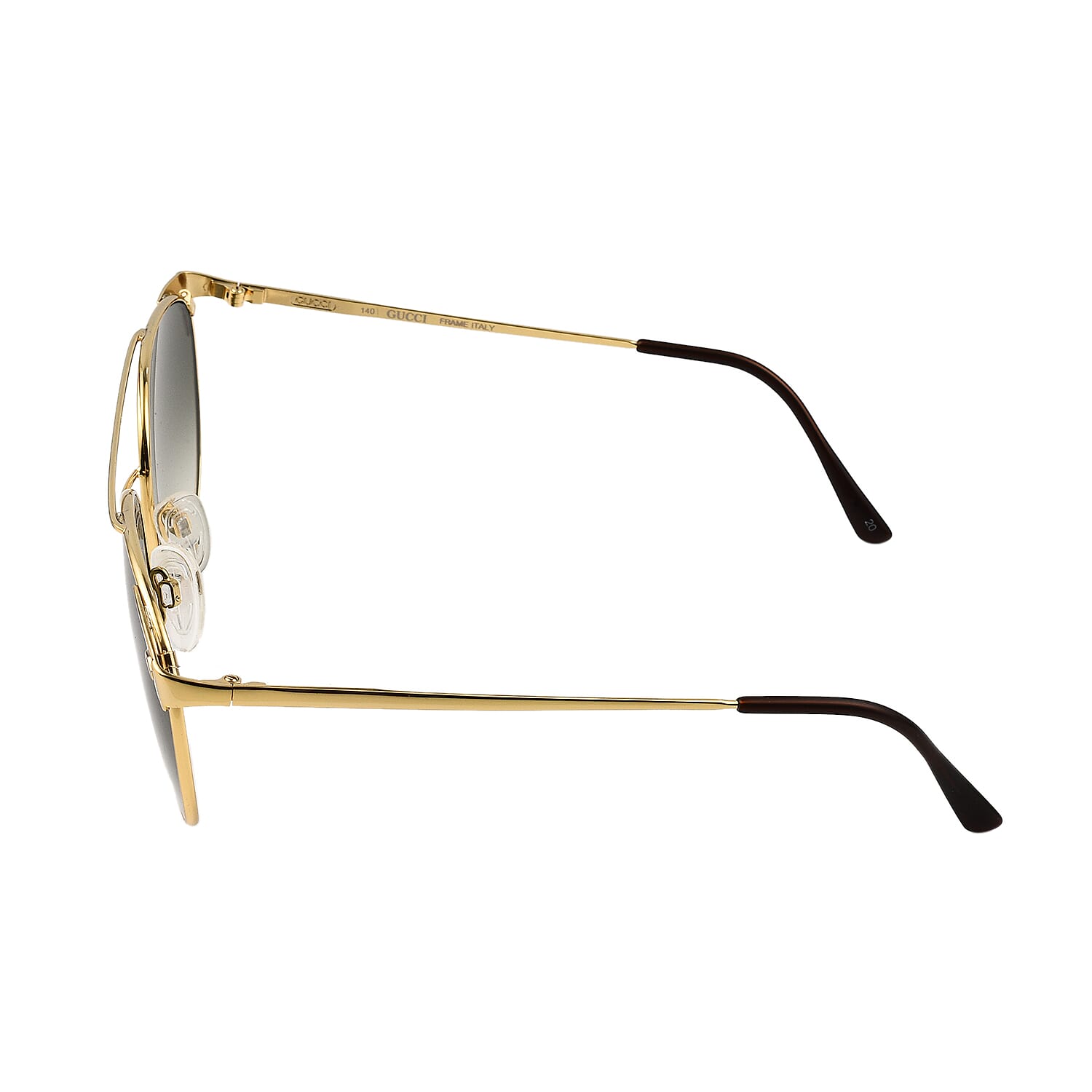 DOD - Gucci Aviator Sunglasses with UV400 Green Lenses - Green