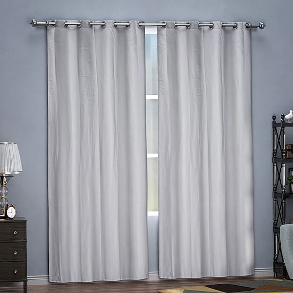 Set of 2 Homesmart Heat Retaining Thermal, Blackout Curtains with