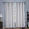  Homesmart Polyester Solid Curtain and Blind (Size 132x1 cm) - Camel & Gray