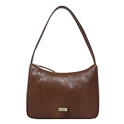 Genuine Leather Tote Bag - Tan