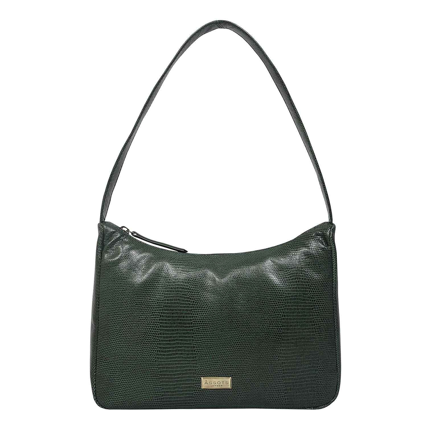 ASSOTS LONDON BRENDA Genuine Leather Tote Bag (Size 29x22x8 cm) - Green