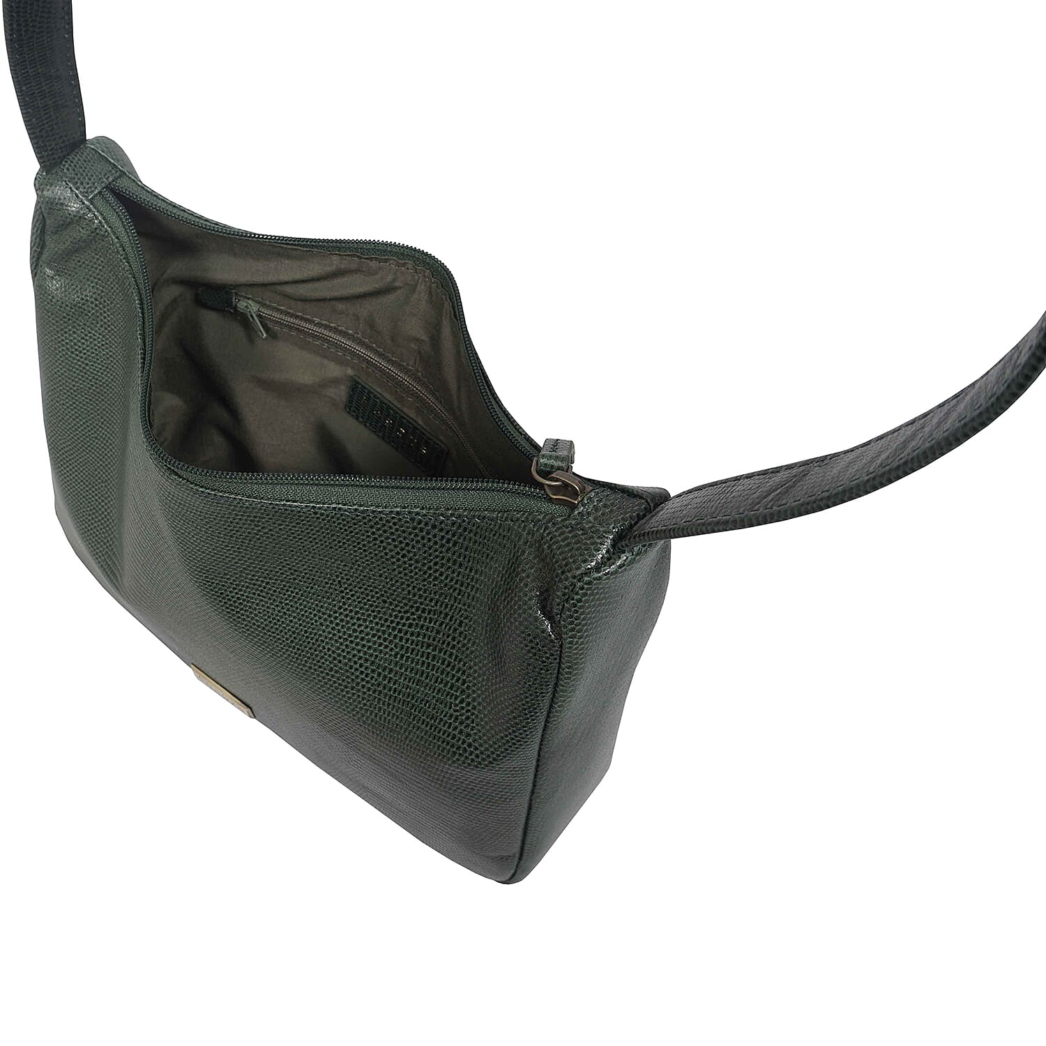 ASSOTS LONDON BRENDA Genuine Leather Tote Bag (Size 29x22x8 cm) - Green