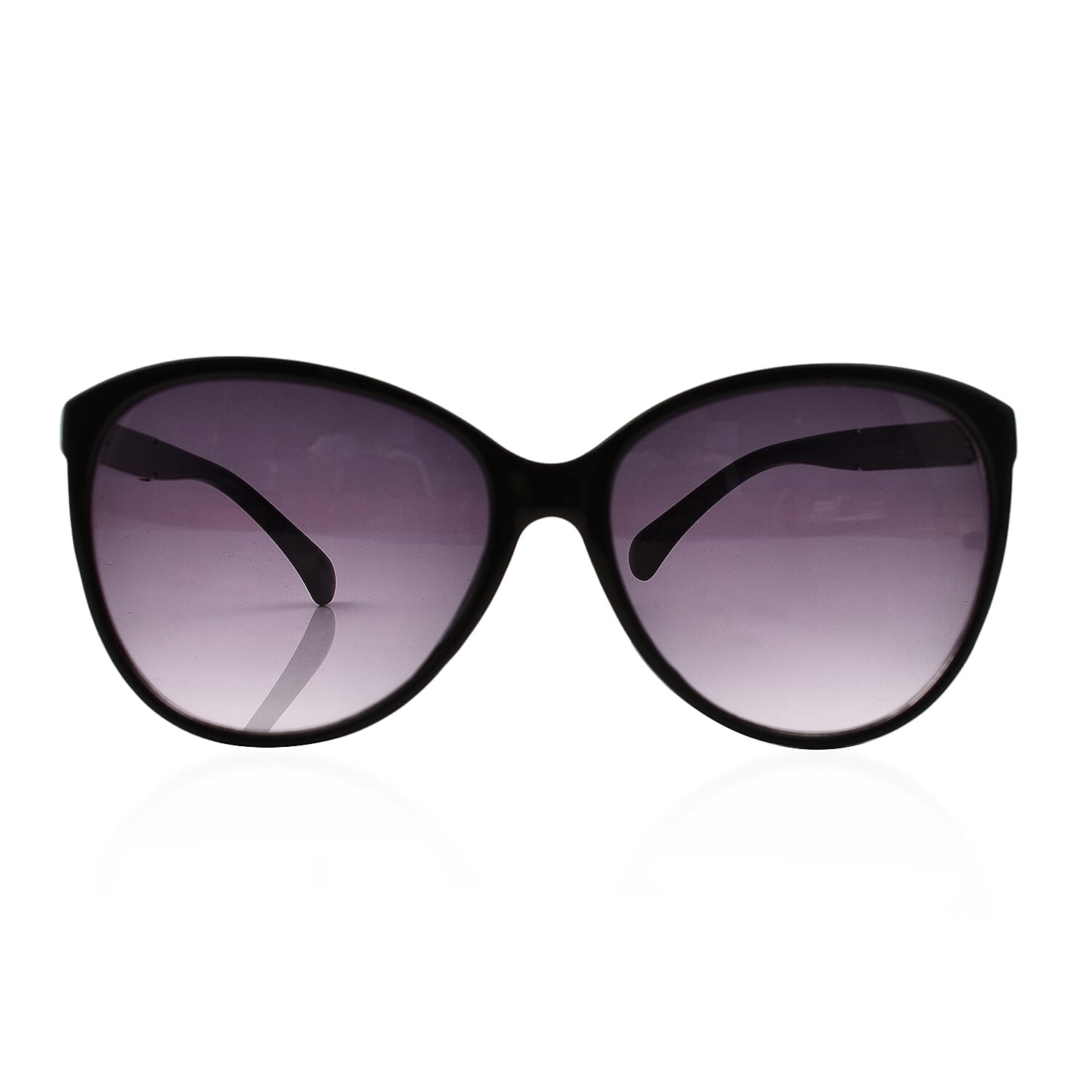 Women Scratch Resistant Sunglasses with Ultra Violet Sunray Protection - Black