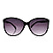 Women Scratch Resistant Animal Print Sunglasses with Ultra Violet Sunray Protection - Brown
