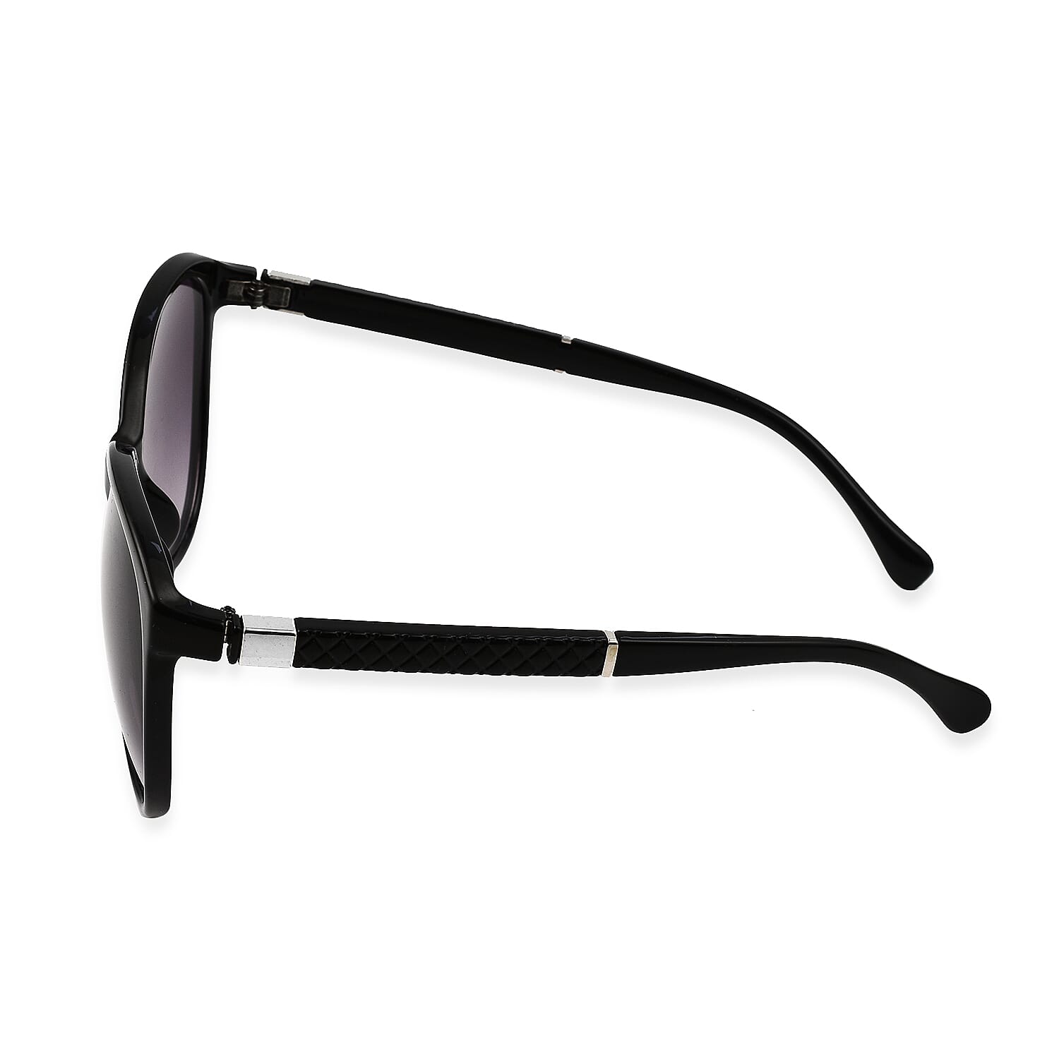 Women Scratch Resistant Sunglasses with Ultra Violet Sunray Protection - Black