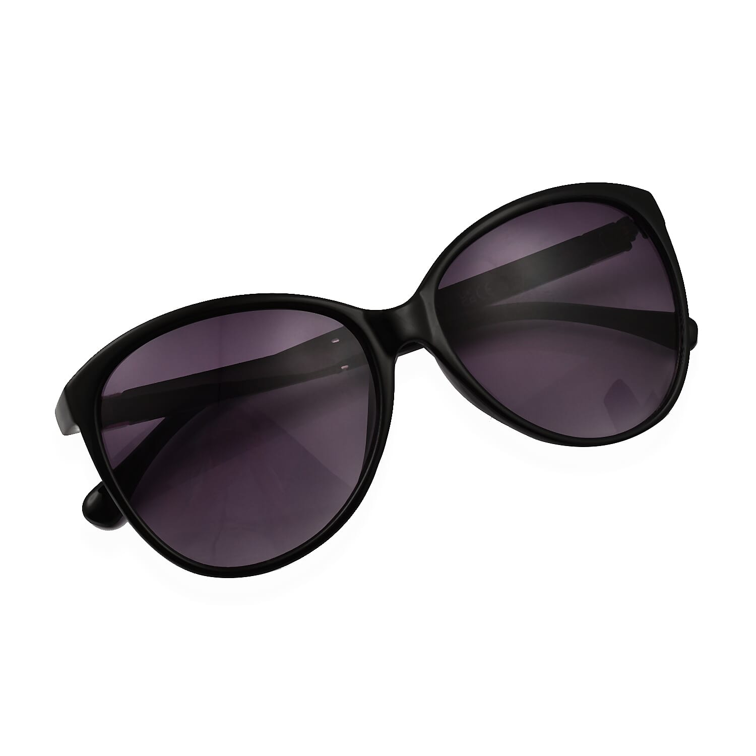 Women Scratch Resistant Sunglasses with Ultra Violet Sunray Protection - Black
