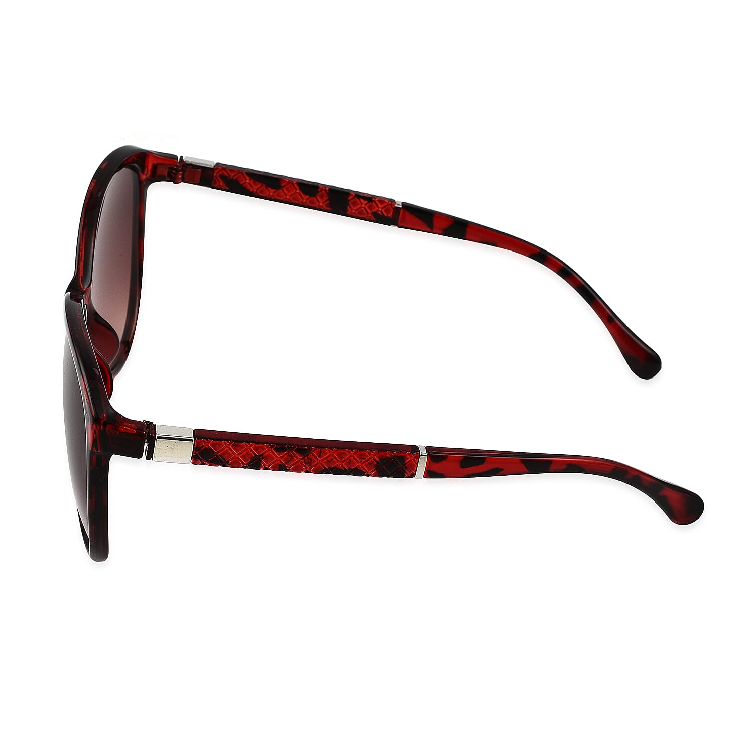 Women Scratch Resistant Animal Print Sunglasses with Ultra Violet Sun Ray Protection - Tortoise