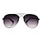 Women Scratch Resistant Aviator Sunglasses with Ultra Violet Sun Ray Protection - Grey