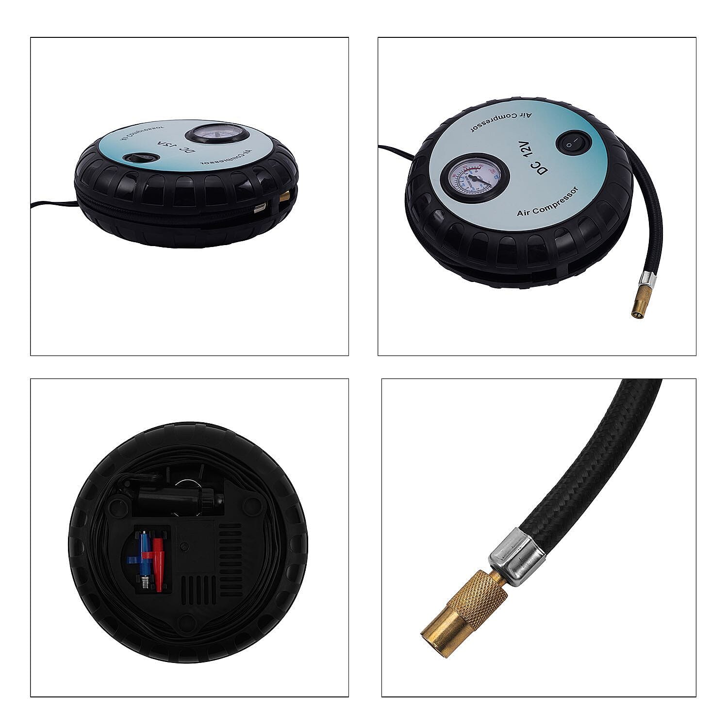 Interior Car Accessories - Blue & White