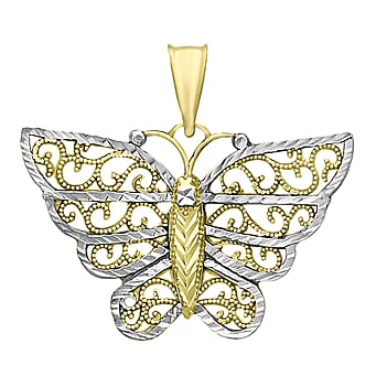 https://tjcuk.sirv.com/Products/71/5/7154589/9K-Two-Colour-Gold-21.6mm-19mm-Diamond-Cut-Filigree-Butterfly-Pendant_7154589.jpg?w=342&h=342