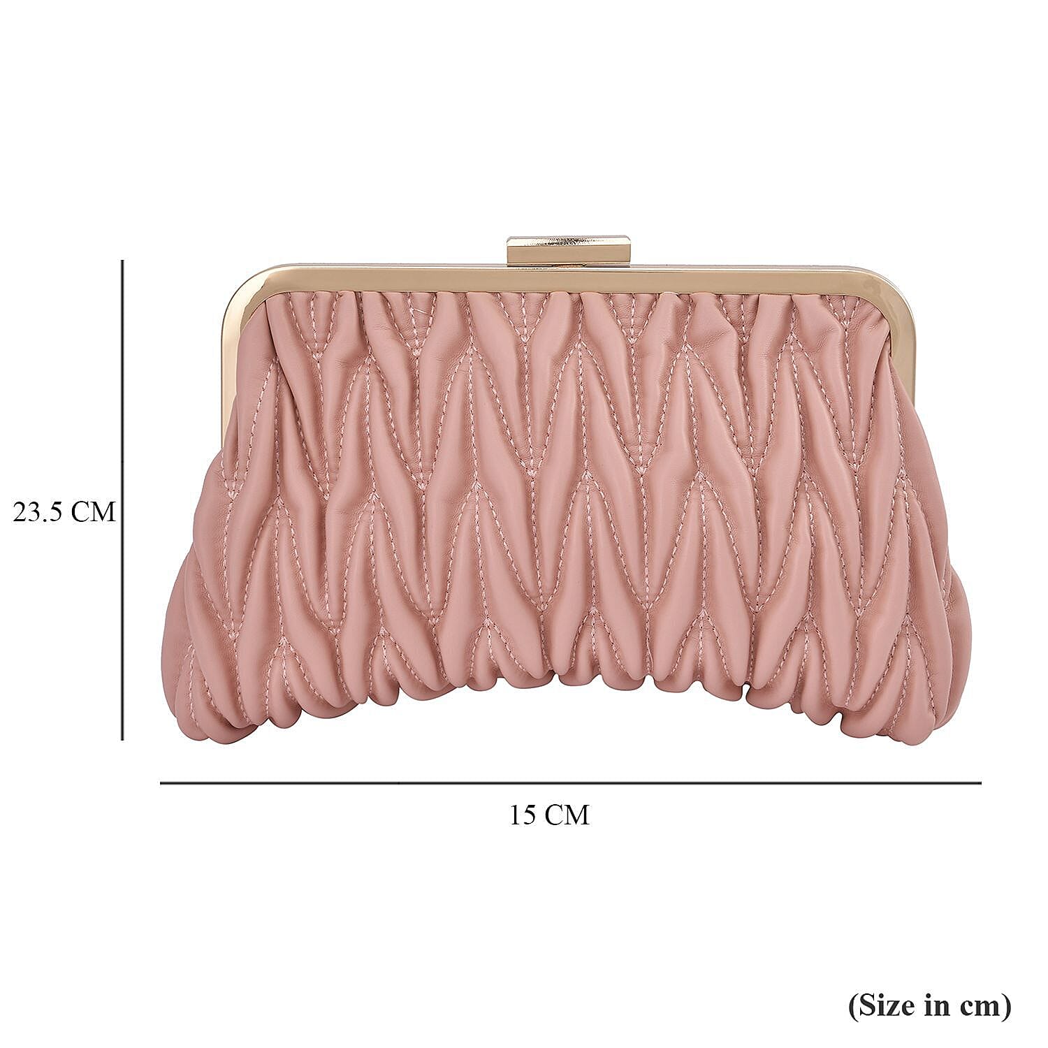 Clutch bag with deals shoulder strap