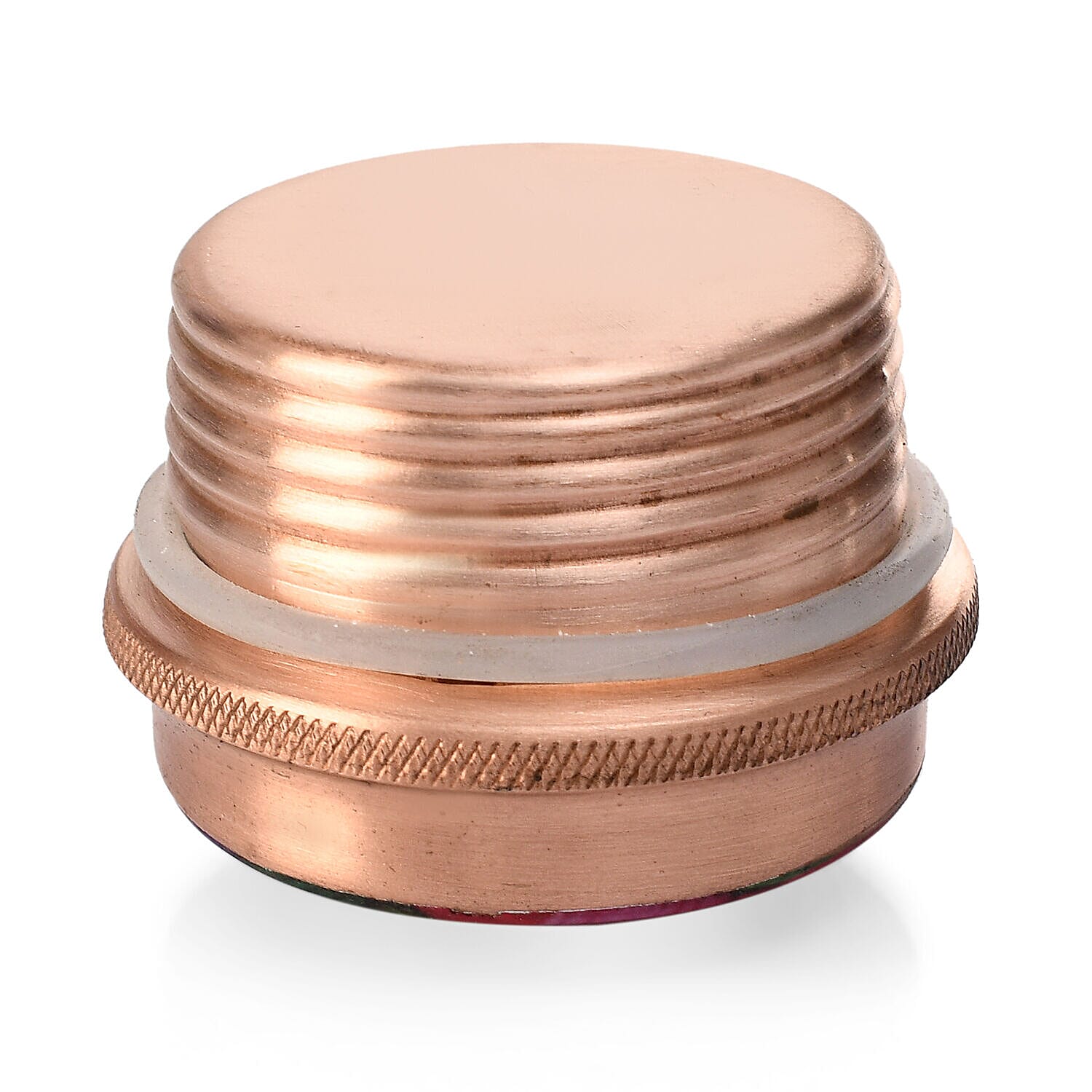 Floral Print 100% Leak Proof Copper Bottle 900ml - Floral