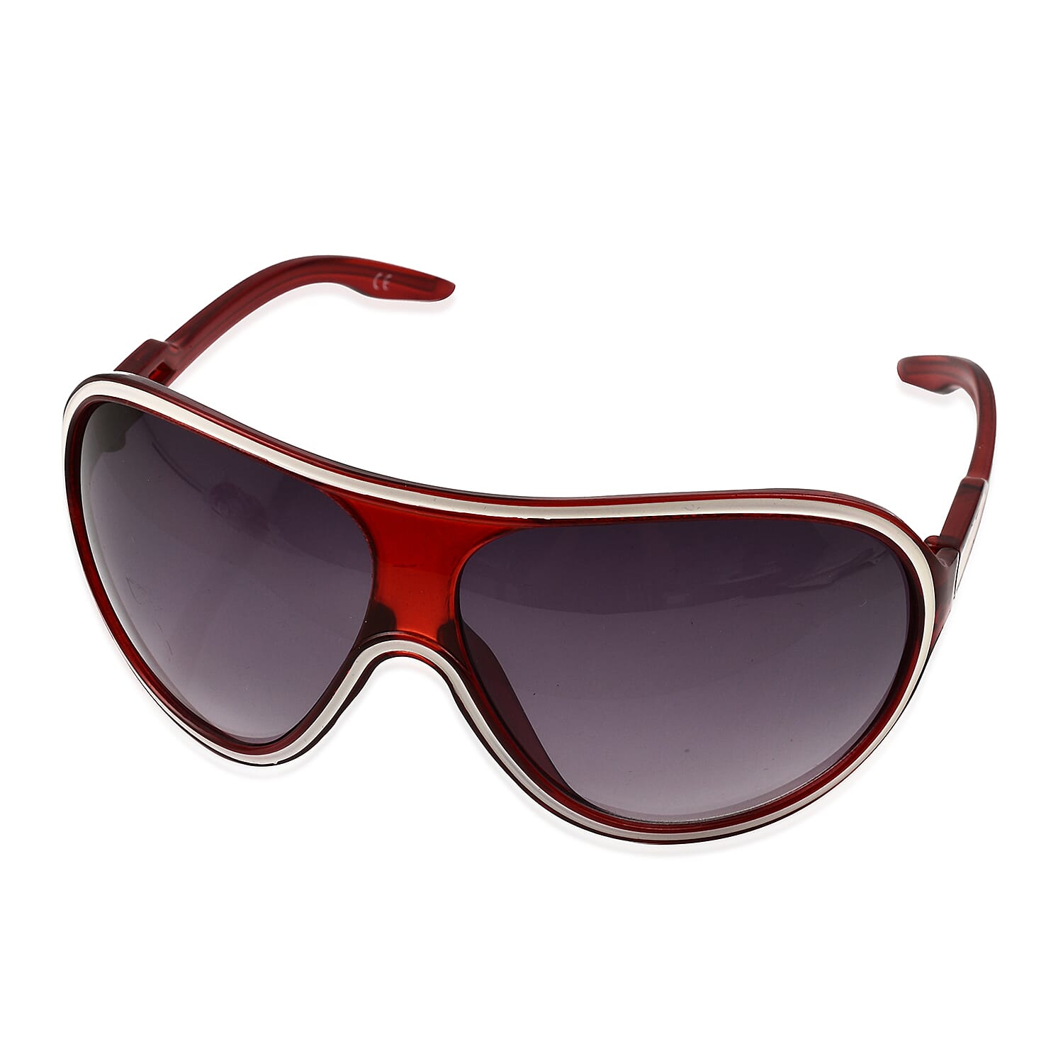 Deluxe Fashion Sunglasses UV400  - Burgundy