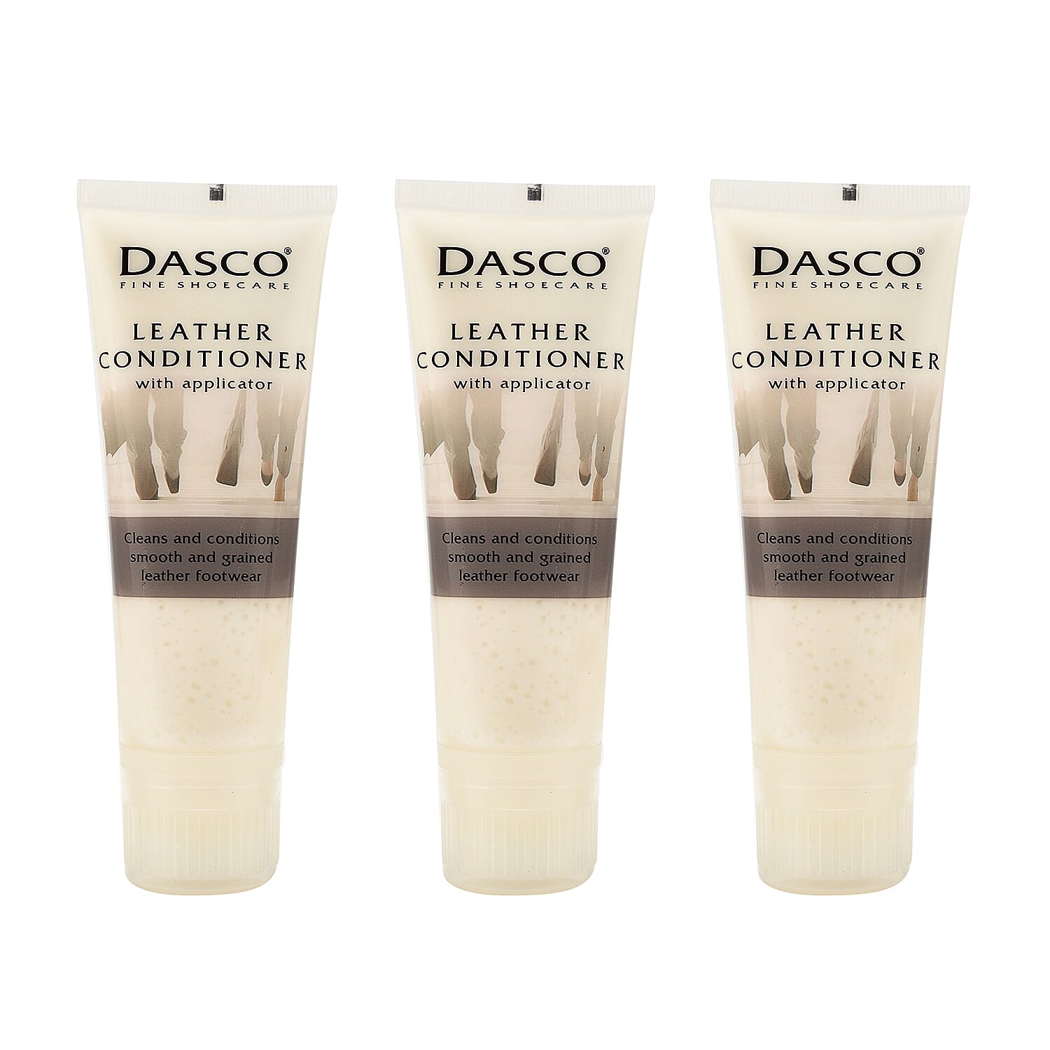 Set of 3 - Dasco Leather Conditioner with Applicator 75ml