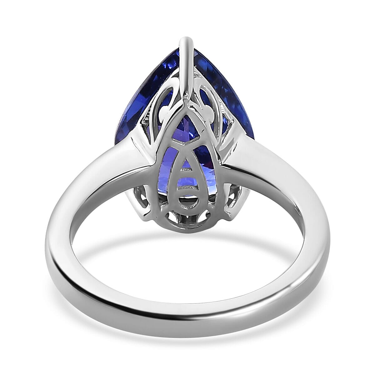 RHAPSODY 950 Platinum AAAA Tanzanite Solitaire Ring 5.24 Ct, Platinum Wt. 6.45 Gms. RHAPSODY 950 Platinum AAAA Tanzanite Solitaire Ring 5.24 Ct, Platinum Wt. 6.45 Gms.