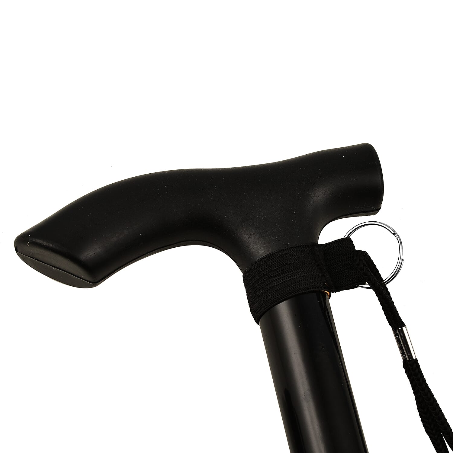 Adjustable Walking Stick (Length 80-95 cm) - Black