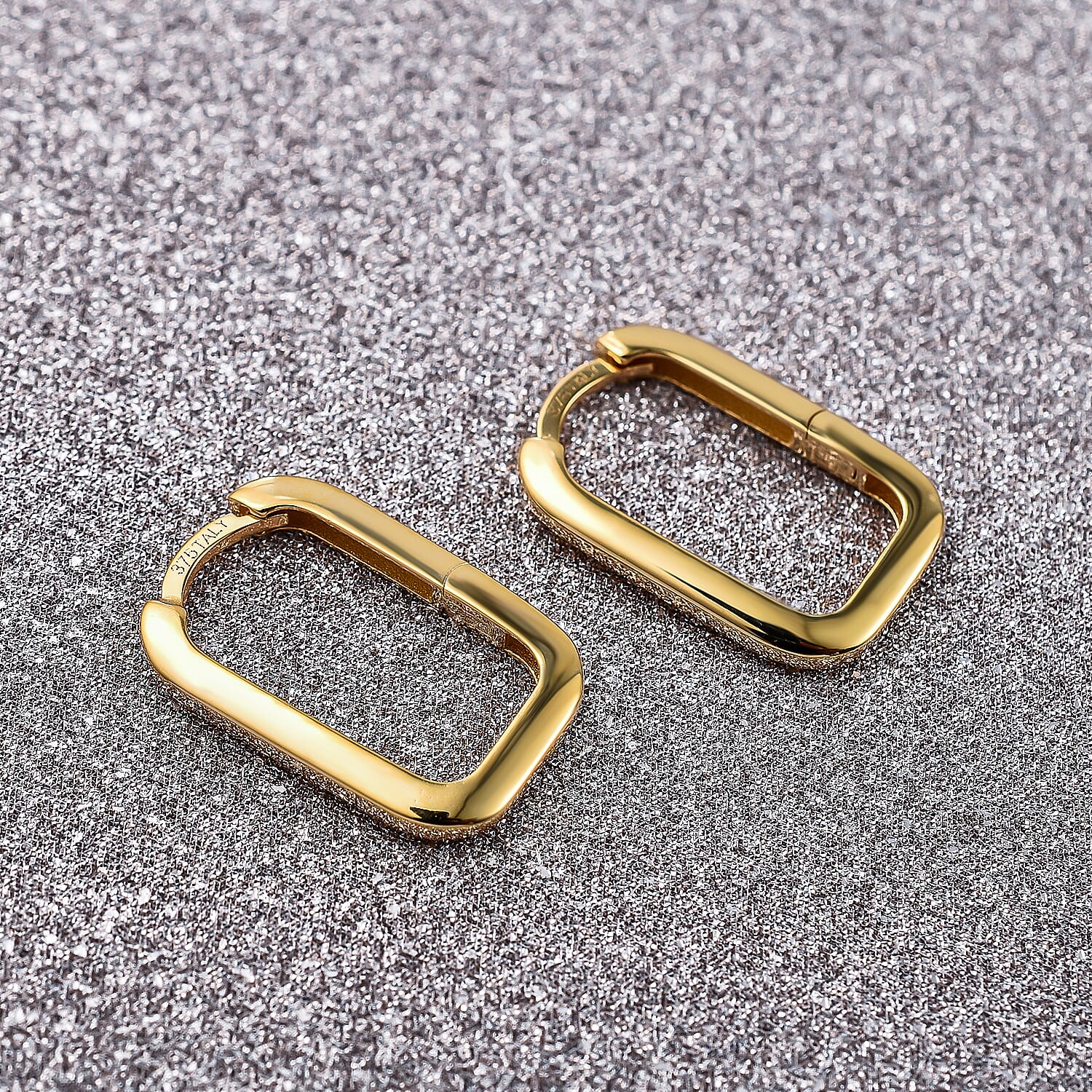 Live From Vicenza - Maestro Collection - 9K Yellow Gold Earrings (With Clasp)