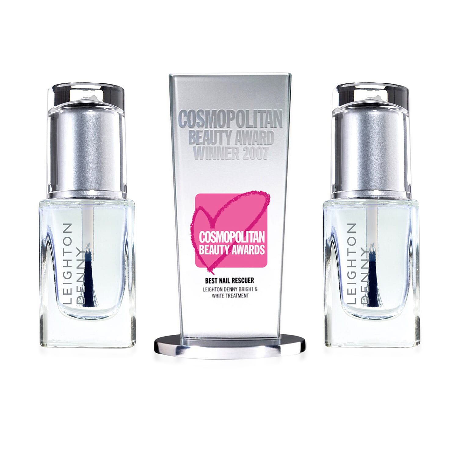 Leighton Denny-  Bright & White Duo - 12ml