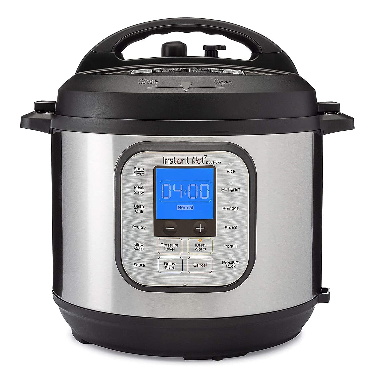 Instant Pot Duo Nova Plus Mult-Use Pressure Cooker  - 5.7Litre -  Pressure Cooker, Saute Pan, Steamer, Slow Cooker, Rice Cooker, Food Warmer & Yoghurt Maker