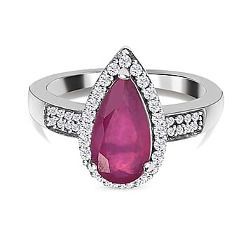 https://tjcuk.sirv.com/Products/71/6/7160081/AA-African-Ruby-and-Moissanite-Pear-Halo-Ring-in-Platinum-Overlay-Ster_7160081.jpg?w=342&h=342