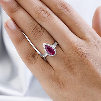 https://tjcuk.sirv.com/Products/71/6/7160081/AA-African-Ruby-and-Moissanite-Pear-Halo-Ring-in-Platinum-Overlay-Ster_7160081_2.jpg?w=342&h=342