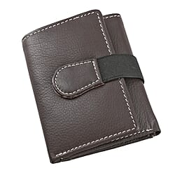 Genuine Leather Tri-Fold Men Wallet (Size 10x1x7 cm) - Tan