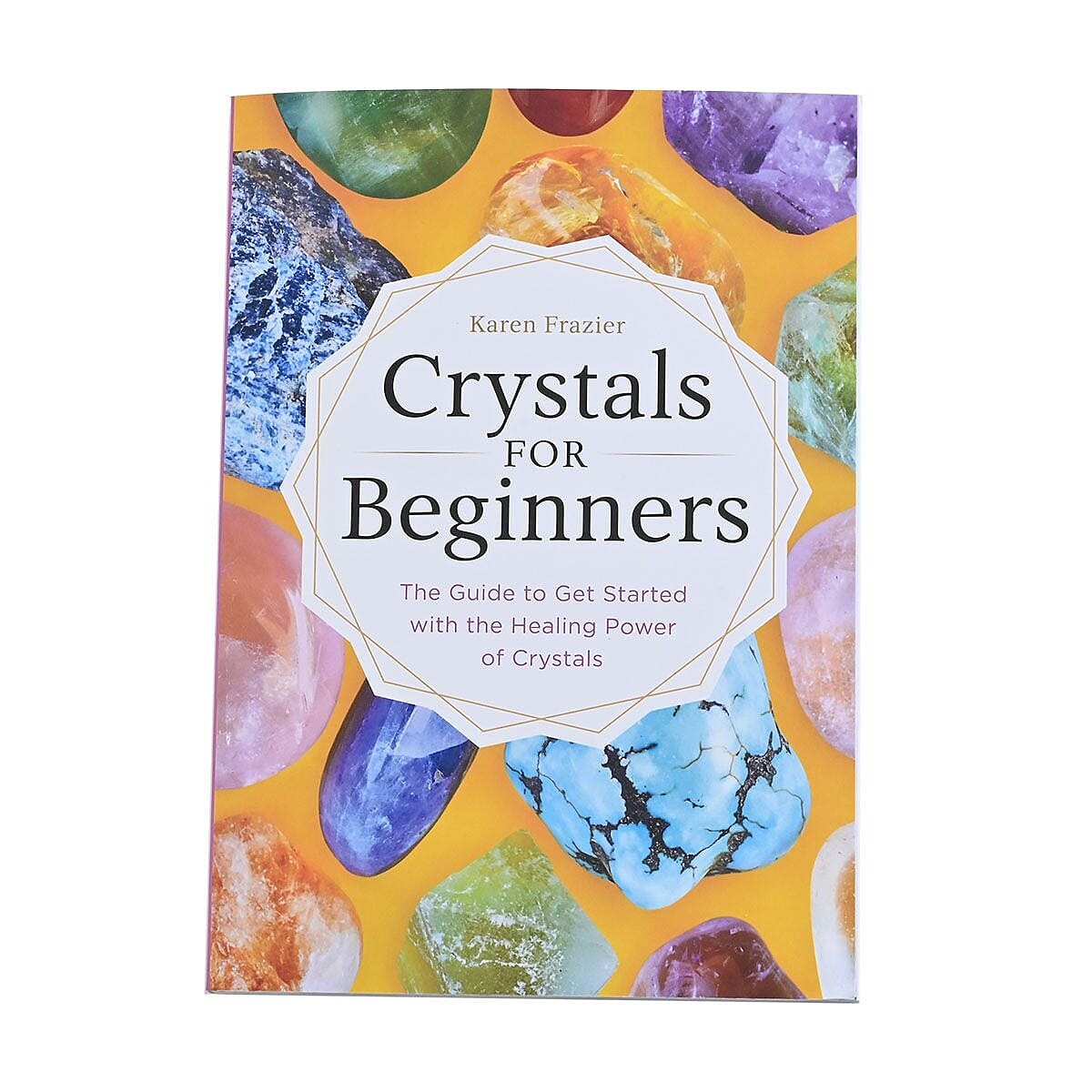Gem Treasures - Crystals for Beginners Journal and Diary - Yellow & White