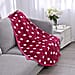 Star Pattern Flannel Blanket (Size 200x150 cm) - Rose