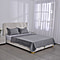 Set of 3 - Serenity Night Crystal Velvet Quilt and 2 Pillowcases (Size 200x200 Cm) - Grey