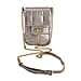 Doorbuster- Quilted Pattern Puffy Crossbody Bag with RFID Protection - Champagne