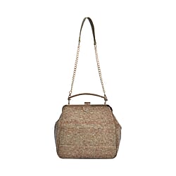 Cork Backpack with Handle Drop or Detachable Shoulder Strap - Coffee