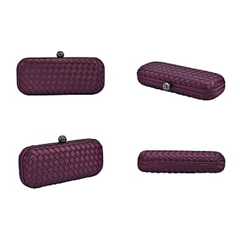 https://tjcuk.sirv.com/Products/71/6/7163909/Weave-Pattern-Clutch-Bag-with-Shoulder-Metal-Chain-Size-22x10x5-Cm-Bur_7163909_3.jpg?w=342&h=342