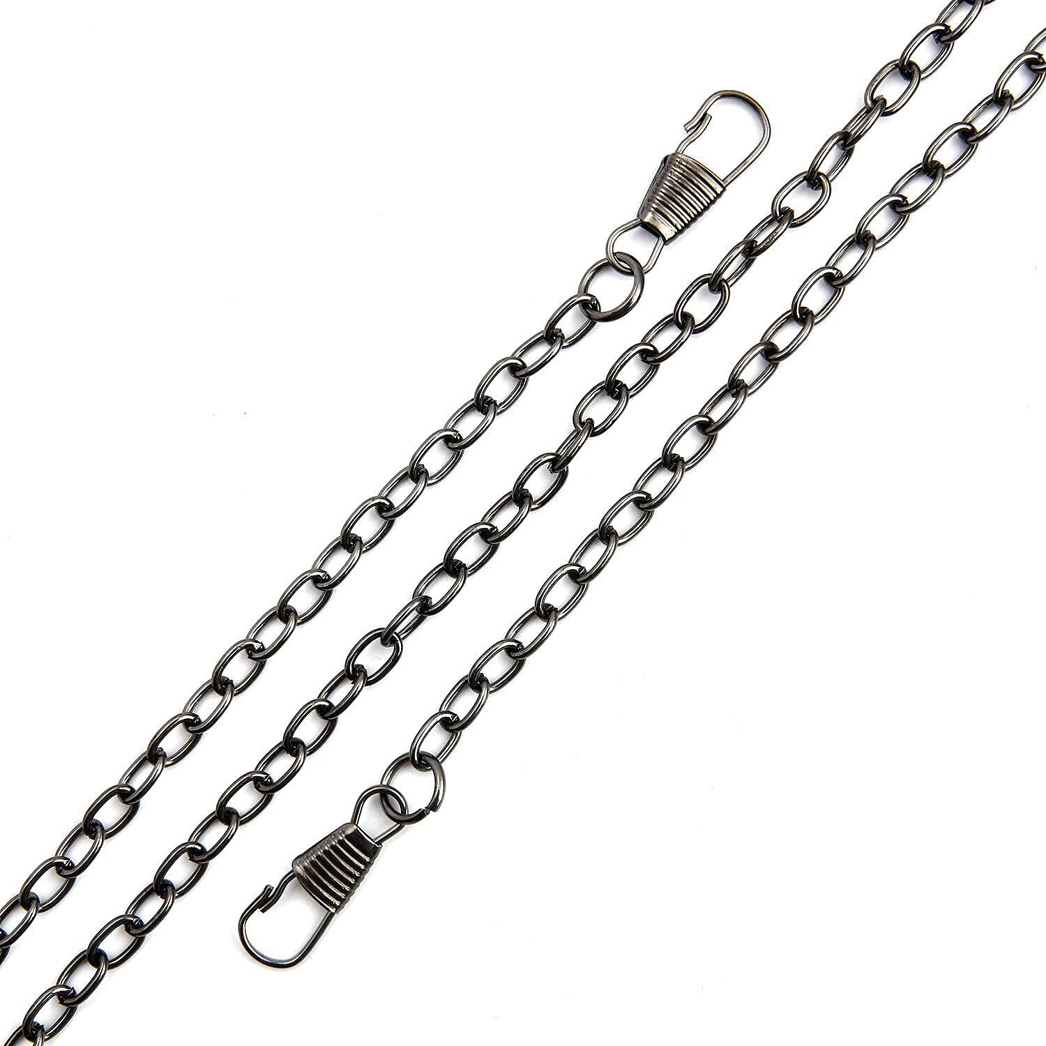 Weave Pattern Clutch Bag with Shoulder Metal Chain - Burgundy