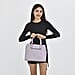 Crossbody Bag with Shoulder Strap - Lilac