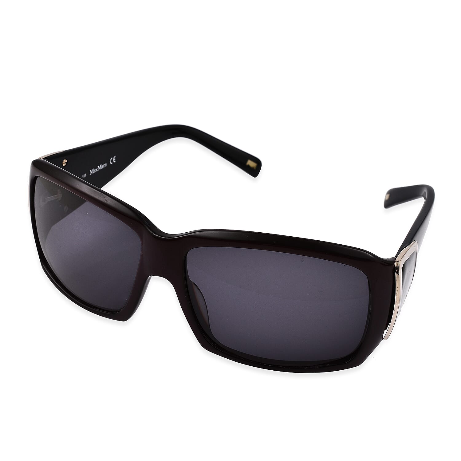 Max Mara Womens Large Oversized Sunglasses - Burgundy