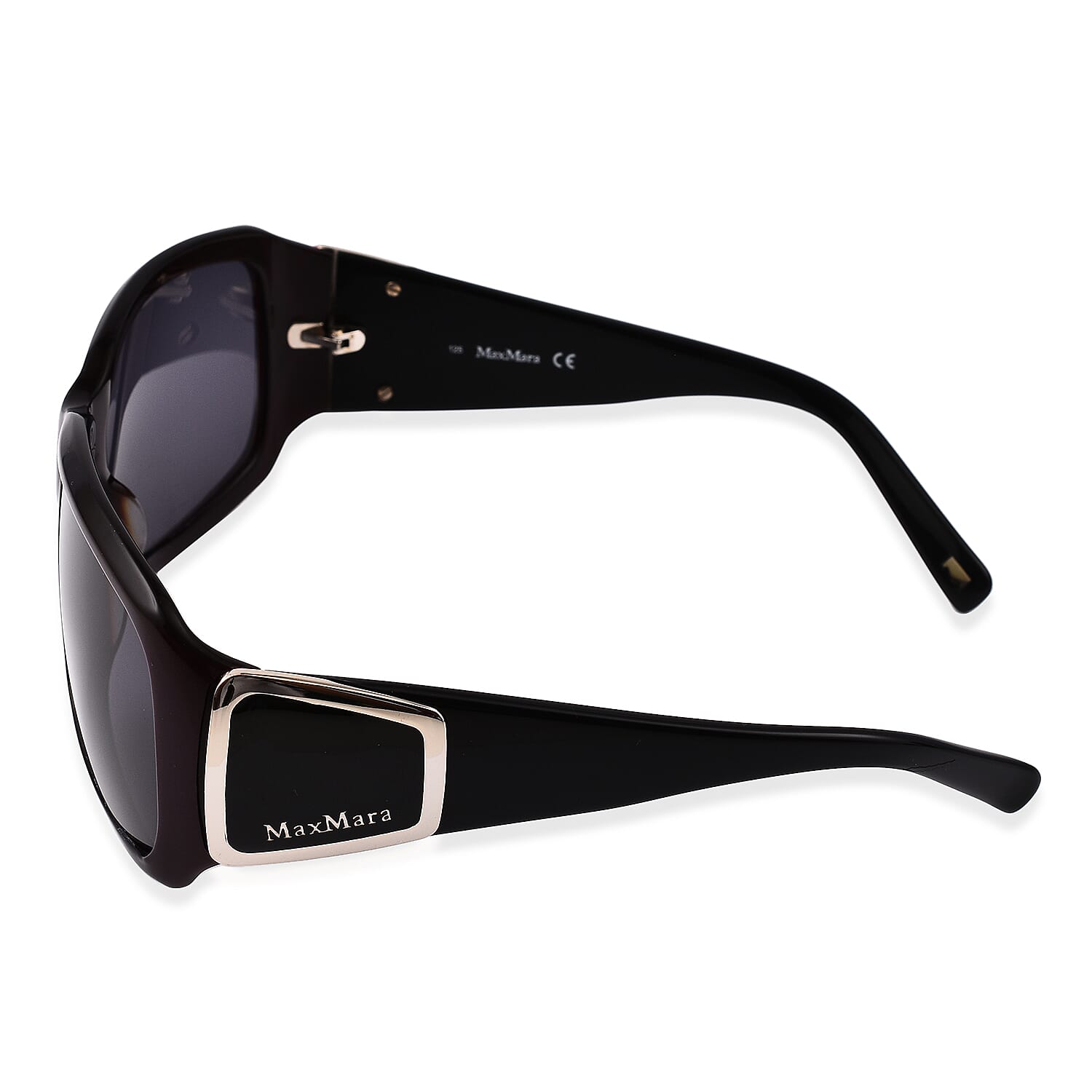 Max Mara Womens Large Oversized Sunglasses - Burgundy