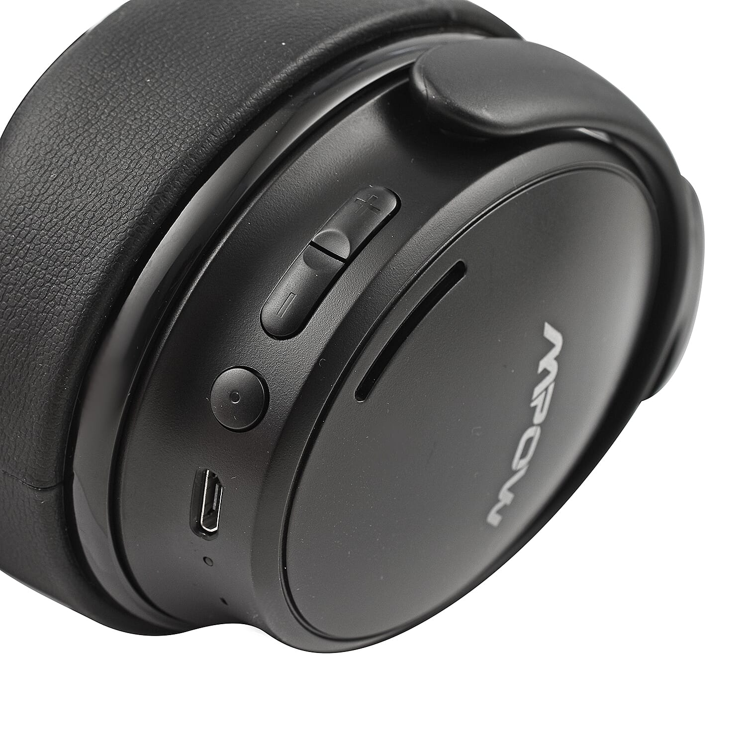 MPOW  IPO Active Noise Cancelling Headphones, Bluetooth 5.0 Headphones with Deep Bass, Fast Charge, 35H Playtime, Lightweight Headset, CVC 8.0 Mic for Home Off(Size 16x8 cm) - Black