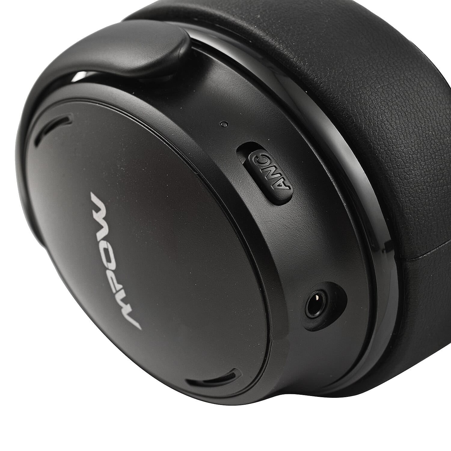 MPOW  IPO Active Noise Cancelling Headphones, Bluetooth 5.0 Headphones with Deep Bass, Fast Charge, 35H Playtime, Lightweight Headset, CVC 8.0 Mic for Home Off(Size 16x8 cm) - Black