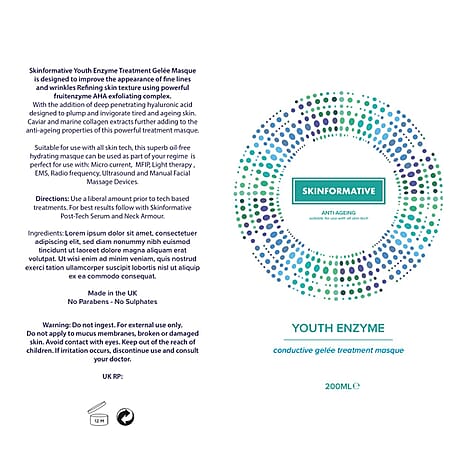 Skinformative Youth Enzyme Gelee Treatment Masque - 200ml