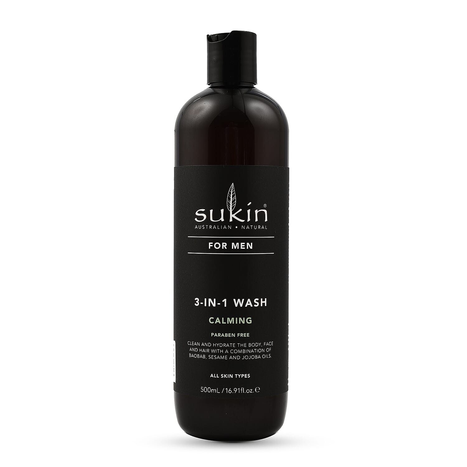 Sukin Men 3-In-1 Wash Calming - 500ml